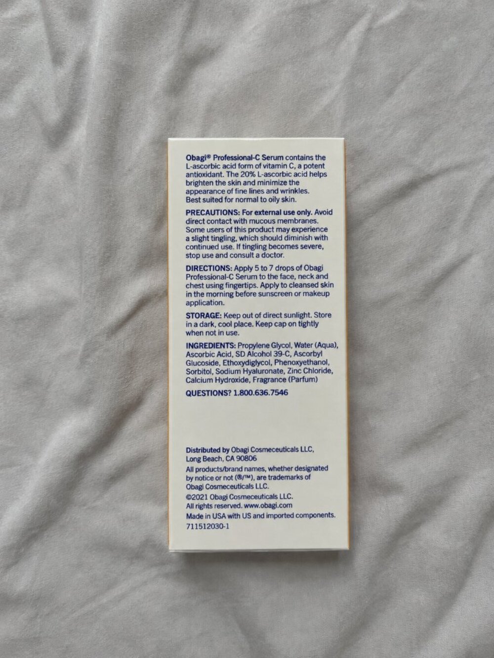 Obagi Professional-C Serum 20% 1 oz